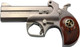 Bond Arms Grip Standard Laminate Rosewood with 2-Tone Silver & Gold Star – Fits Bond Arms Derringers