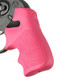 Hogue Tamer Rubber Grip for Ruger LCR and LCRx Models in Pink - Part 78027