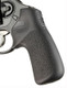 Hogue Tamer Rubber Grip for Ruger LCR - Black Matte, Part #78030