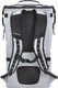 Pelican Soft Cooler Backpack in Light Grey with Puncture-Resistant Material and Leak-Resistant Zipper