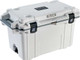 Pelican IM 70 Quart Cooler with White and Gray Finish and Built-In Features