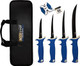 Fortune Products (Accusharp) ACCUSHARP 6-Piece Fillet Knife Set with 2-Step Carbide Sharpener