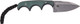 CRKT Knives Minimalist Spear Point Fixed Blade Knife with Stainless Steel Construction