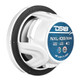 DS18 8-Inch 2-Way Coaxial Marine Speakers with Digital LED Lights and Bullet Tweeter - White - 175W, 4-Ohm, NXL-IQ8/WH