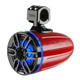 DS18 X Series Hydro 8-inch Wakeboard Pod Tower Speakers with RGB LED Light and 375W Power - Red