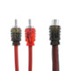 DS18 Advance Ultra Flex RCA Y Connector Cable - 1 Female to 2 Male