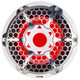 DS18 Hydro 10-Inch Marine Subwoofer with RGB Lights - 600W Power - White