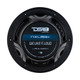 DS18 Hydro 8-inch 2-Way Marine Speakers with RGB LED Lights - Matte Black, 375W RMS Power