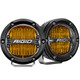 RIGID Industries 360-Series 4-inch SAE Yellow LED Fog Lights - Set of 2
