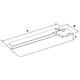 RAM Mounting Systems No-Drill Vehicle Base for '10-13 Ford Transit Connect & Compatible Vans