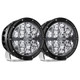 RIGID Industries 360-Series RGBW 6-Inch Offroad Spot Beam Lamps with RGBW Backlight Pods (Set of 2)