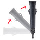 RAM Mounting Systems Tough-Tube Fishing Rod Holder with 3-Inch Ratchet Spline Post Arm