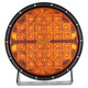 RIGID Industries 360-Series Amber Pro 9-Inch Offroad Spot Beam with Amber Backlight Pod