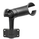 RAM Mounting Systems RAM Tube Jr. Fishing Rod Holder with 4-Inch Post Spline and Bulkhead Mounting Base