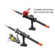 RAM Mounting Systems RAM Tube Jr. Fishing Rod Holder with 4-Inch Post and Combo Base