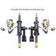 RAM Mounting Systems RAM Tube Jr. Fishing Rod Holder with 4-Inch Post and Combo Base