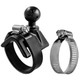 RAM Mounting Systems V-Base Rail Yoke Clamp Mount for Beechcraft Airplanes - Part # RAM-B-108BU