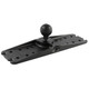 RAM Mounting Systems RAM-137BU Universal Mounting Plate with 1.5-Inch Rubber Ball for Marine and Vehicle Applications