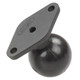 RAM Mounting Systems Diamond Base with 1.5-Inch Rubber Ball (Part # RAM-238U)