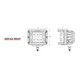 RIGID Industries D-SS Series PRO Spot LED Surface Mount Pair - White