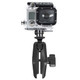 RAM Mounts GoPro Hero Adapter with Double Socket Arm – Compatible with HERO4, HERO3, HERO2, and More