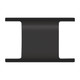 Minn Kota 3-Inch Raptor Setback Bracket - Black for Shallow Water Anchors