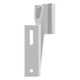Minn Kota Raptor Jack Plate Adapter for Starboard Side - 2 Inch Setback, 6 Inch Rise - White