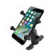 RAM Mounting Systems X-Grip Phone Mount with 9mm Angled Bolt Head Adapter for Motorcycles and Vehicles
