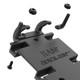 RAM Mounting Systems RAM Quick-Grip XL Phone Holder with Vibe-Safe Adapter and Ball - Rugged Device Security for Smartphones