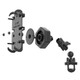 RAM Mounting Systems RAM Quick-Grip XL Phone Mount with Vibe-Safe & U-Bolt Base - Short