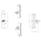 RAM Mounting Systems RAM-D-201U-E Marine-Grade Aluminum Long Double Socket Arm for 2.25-Inch Ball Bases