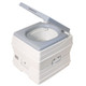 Dock Edge Passport Potty Portable Toilet - Grey, 18-Liter Capacity