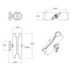 RAM Mounting Systems RAM-E-201U Double Socket Arm for 3.38-Inch E Size Ball Bases