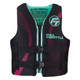 Full Throttle Adult Rapid-Dry Life Jacket S/M Aqua and Black