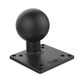 RAM Mounting Systems RAM-E-246U 100x100mm VESA Plate with Ball for Flexible Screen and Device Mounting