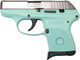 Ruger LCP .380 Auto Semi-Auto Pistol with Turquoise Frame and Stainless Slide