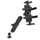 RAM Mounting Systems Finger-Grip Holder with Track Ball Base - Long for Handheld Radios
