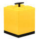 Camco FasTen Leveling Blocks with T-Handle - 2x2 Inch Yellow Pack of 10