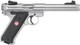 Ruger Mark IV Target .22 LR Semi-Auto Pistol with Threaded Barrel and Adjustable Sights