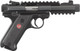 Ruger Mark IV Tactical .22 Long Rifle Pistol with 4.4-Inch Threaded Barrel and Adjustable Sights