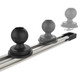 RAM Mounting Systems 9-Inch Extruded Aluminum Tough-Track for Versatile Flat Surface Mounting
