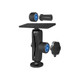 RAM Mounting Systems RAM-SG-111U Marine Electronics Mount with Pin-Lock Security Kit