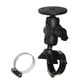 RAM Mounting Systems RAM-B-108U-A Strap Mount with Short Arm and Round Base