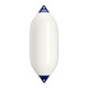 Polyform U.S. F-11 Twin Eye Fender 21.2 x 57.5 Inches - White for Large Boats