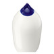 Polyform U.S. F-11 Twin Eye Fender 21.2 x 57.5 Inches - White for Large Boats