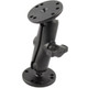 RAM Mounting Systems 1-Inch Ball Double Socket Arm with 2.5-Inch Round Bases - AMPS Hole Pattern