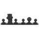 RAM Mounting Systems Tough-Track Overall Length - 14.5" for Versatile Flat Surface Mounting