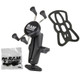 RAM Mounting Systems RAM-B-102-UN7U Universal X-Grip Cell Phone Holder with Diamond Base Surface Mount