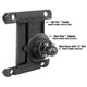 RAM Mounting Systems Roto-View Adapter Plate RAM-HOL-ROTO1U for Adjustable Tablet Viewing
