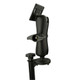 RAM Mounting Systems 8-Inch Upper Flange Pole with D Size 75x75mm VESA Mount for Mobile Office Setup